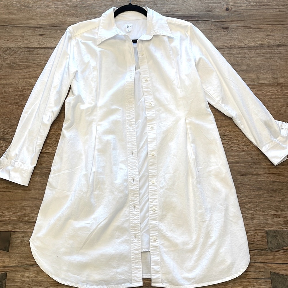 Shirt dress with tank dress